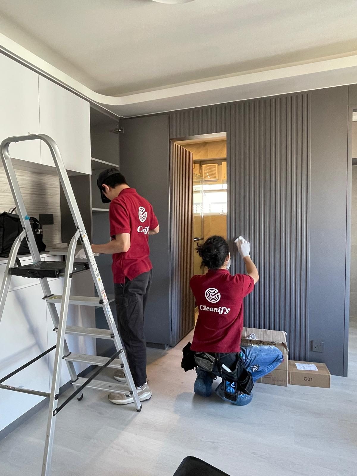 Cleanify team at work